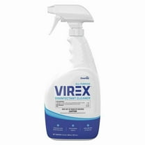 Diversey DVOCBD540533 32 oz Spray Bottle Virex All-Purpose Disinfectant Cleaner, Citrus - 8 Count