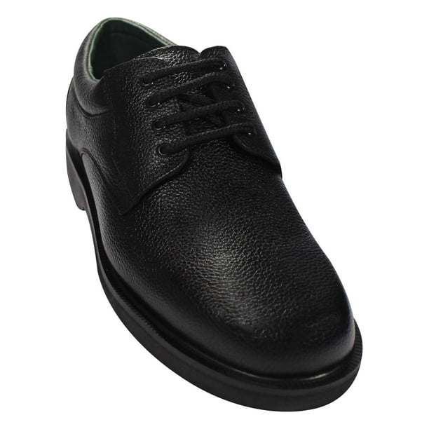 ZAPATOS CASUALES LEON HOMBRE NEGRO PIEL 1011 LEON 1011-p