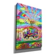 thumbnail image 2 of Epic Graffiti 'Magic Bus' by Howie Green, Canvas Wall Art, 18"x26", 2 of 2