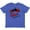 Retro Heather Royal, variant on Inktastic My Daddy Loves Me with Cute Ladybugs Youth T-Shirt