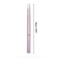 thumbnail image 2 of Unique Bargains 1 Pc Double Head Lip Brush for Business Travel Pink Synthetic Fiber Hair Metal, 2 of 5