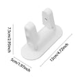 thumbnail image 4 of Childproof Door Lever Lock Preventive Pet From Opening Doors, Door Handle Lock for Babyproofing, Durable ABS Material Strong Adhesive, No Drill Tool Needed, 4 of 10