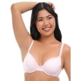 thumbnail image 6 of No Boundaries Micro Lightly Lined Demi T-Shirt Bra, Women's 32B-40DD, 6 of 9