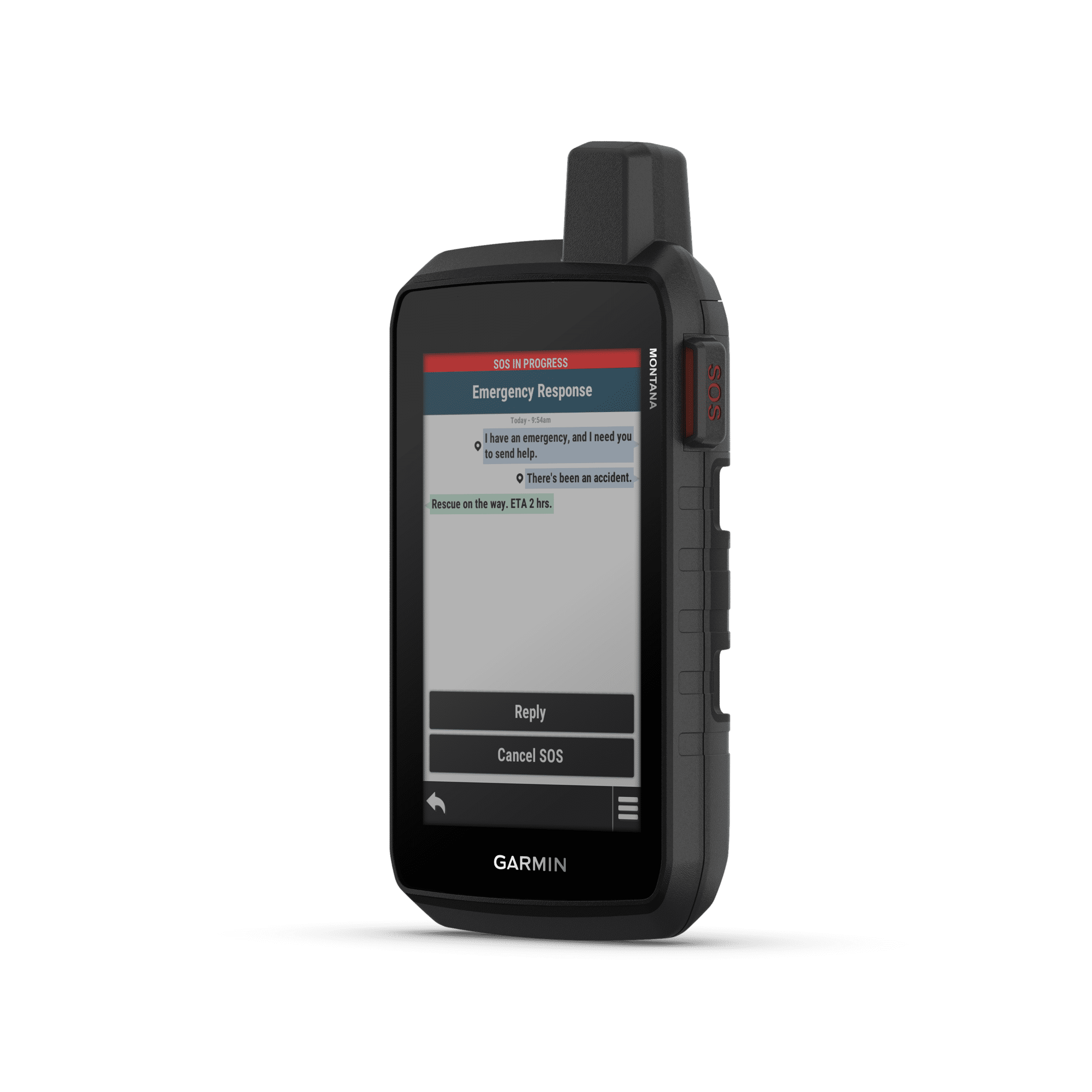 Garmin Montana 710i, Rugged GPS Handheld Navigator with Built-in inReach Technology for SOS and 2-way Texts in Remote Areas, 5” Touchscreen and Maps