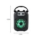 thumbnail image 3 of Altavoz Bluetooth, altavoces portátiles con audio Bluetooth para interiores y exteriores, subwoofers, altavoces inalámbricos, altavoces portátiles con tarjeta enchufable con cable y sonido Bluetooth., 3 of 8