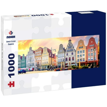 Beach, Rerik, Germany 1000pc Panoramic Puzzle