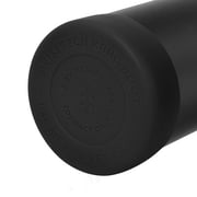 Swiss Tech 64oz Krug Stainless Steel Water Bottle Jug with Chug Cap and Silicone Boot, Black