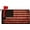 Rouge et Blanc et Bleu, variante sur Housse de Boîte aux Lettres Arc-en-Ciel Abstraite Rayures Colorées Grunge Housses de Boîte aux Lettres Magnétiques Style Moderne Rustique Campagnard pour Jardin Cour Décorations de Maison Housse de Boîte aux Lettres Format Standard 21x18 Pouces