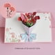 thumbnail image 4 of Worallymy Bouquet Card 3D Día de la Madre Flor Tarjeta Pop-Up Saludo Festival Cumpleaños Decoración Regalo Worallymy JD735810598, 4 of 7