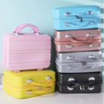 thumbnail image 3 of 14 inch Mini Travel Suitcase Cosmetic Box Hand Luggage Organizer Case Small Boarding Case 2, 3 of 5