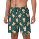 thumbnail image 1 of Fotbe Cute Shiba Traje de Baño para Hombre – Shorts de Natación de Secado Rápido con Forro y Bolsillos-Small, 1 of 6