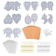 thumbnail image 1 of 117 Piezas de Moldes de Resina para Joyas con Agujero, Molde de Goteo de Sangre DIY con Ganchos para Aretes Anillos de Salto para Fabricación Zulema moldes colgantes, 1 of 8