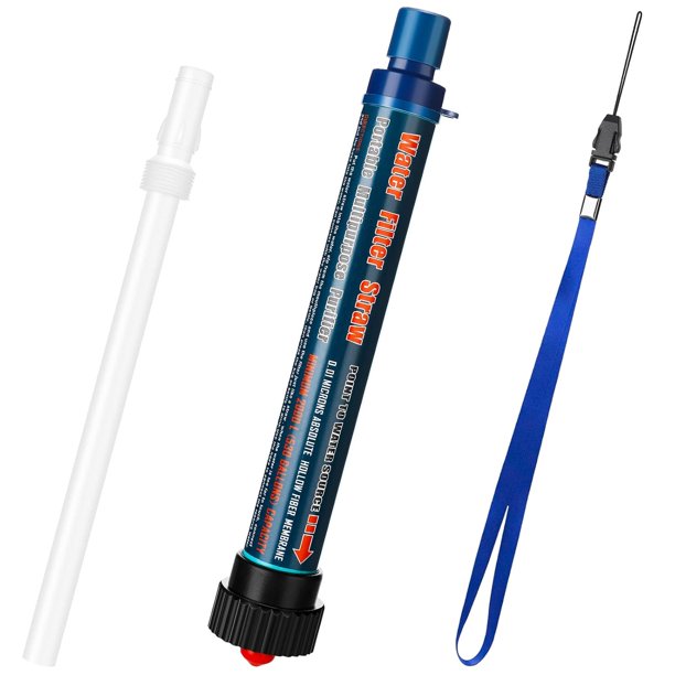 Water Purifier Filter Straight Drink Personal Emergency Camping Water