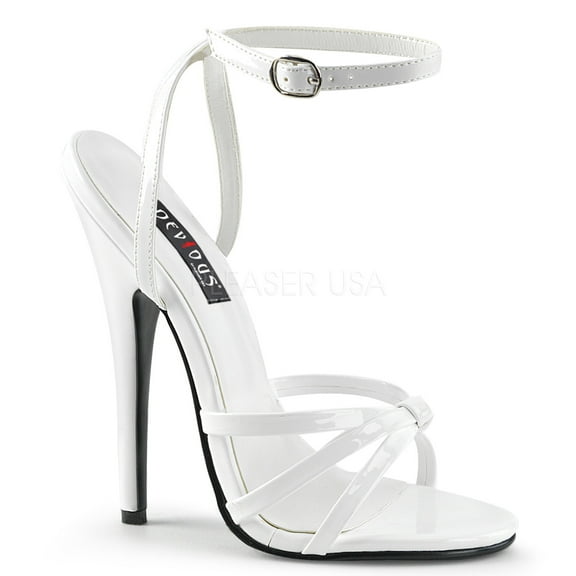 Domina-108, 6" Strappy Ankle Wrap Sandal