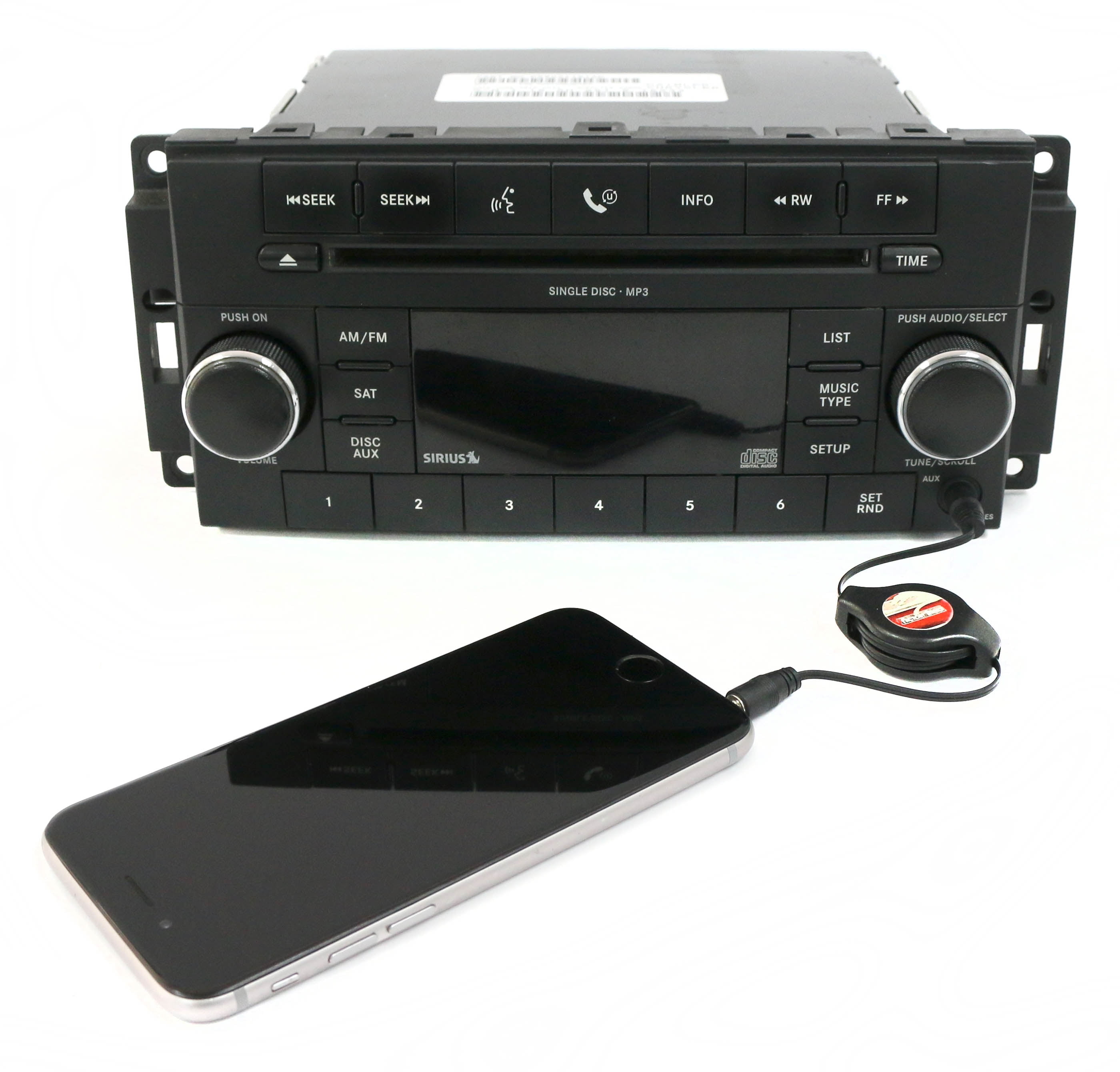 2015 Dodge Charger AM FM Player Radio Receiver w/o Satellite 