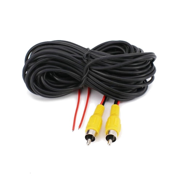 Backup Camera Video Line Car Reverse Rear View Camera Video Extension Cable