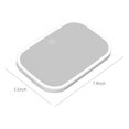 thumbnail image 3 of TIMIFIS Makeup Mirror Car Portable Makeup Mirror Car and Passenger Sunshade Vanity Mirror LED Light Control Makeup Mirror High-Definition Makeup Mirror Other Exterior Accessories, 3 of 9