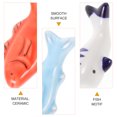 thumbnail image 2 of Durable Ceramic Chopstick Holder with Elegant Fish Design for Keeping Table Clean Assorted Color, 2 of 9
