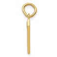 thumbnail image 4 of Auriga 10k Yellow Gold Casted Polished Number 7 Charm for Women (L-20 mm, W-7 mm), 4 of 5