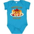 thumbnail image 3 of Inktastic Pancake Day Everyday- smiling stack of pancakes Boys or Girls Baby Bodysuit, 3 of 5