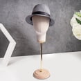 thumbnail image 3 of Hat Display Stand Manikin Head Tabletop Portable Fashion Caps Storage Rack Hat, 3 of 8