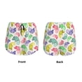 thumbnail image 4 of Disketp Cute Chameleons Print Women's Shorts Workout Shorts for Athletic Gym Running Shorts with Phone Pockets Large, 4 of 8