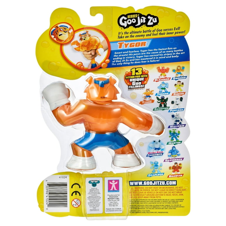 Moose Toys Goo Jit Zu Tygor Action Figure Hero Pack, 1 ct - City Market