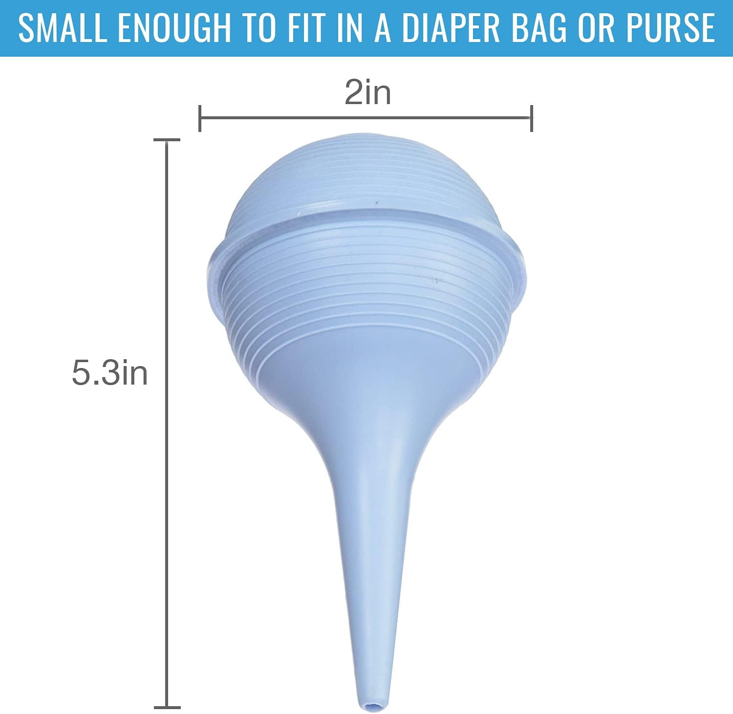20 Pack DMI Reusable Nasal Aspirator For Baby & Ear Bulb Syringe 2oz Capacity, Bpa-free, Infant & Toddler