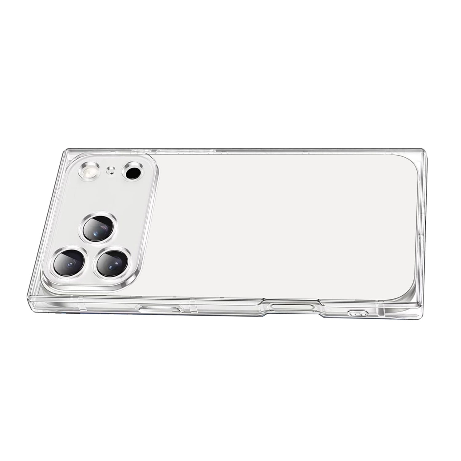 Square Transparent Case for iPhone 17 Pro Max