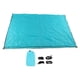 thumbnail image 1 of Toldo rectangular con bloque UV, vela de sombra para patios, césped, jardines, piscinas, patios traseros, porches, lago azul, 1 of 5