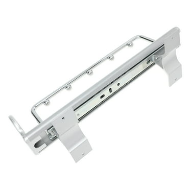 Retractable Wardrobe Clothing Rail Wardrobe Hanger Bar Pulls Out Closet Rod