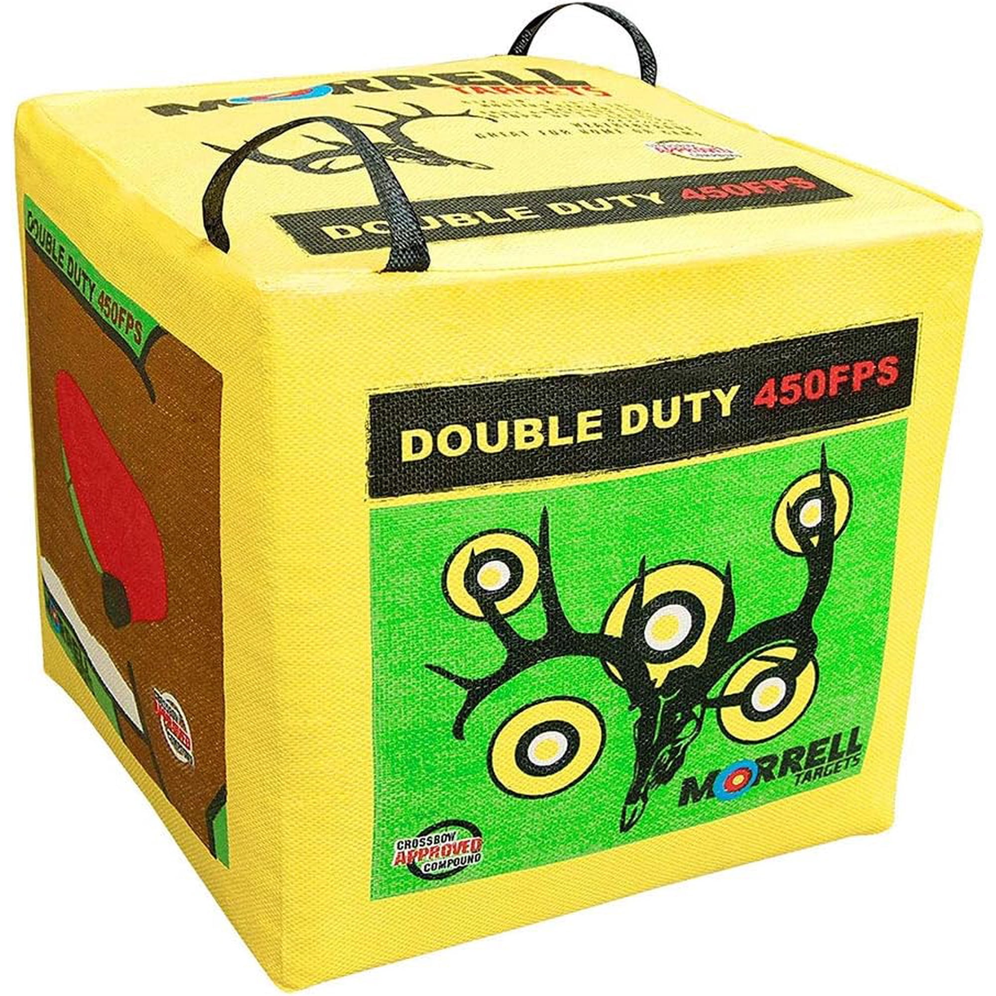 Double Duty 450 FPS Cube Field Point Archery Bag Target Yellow