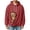 Brick Red&&100, variant on CONROSES Mens Corduroy Pet Pouch Hoodies Solid Long Sleeve Pullover Hoodie for Men Winter Puppy Cat Dog Hooded Sweatshirts with Pocket