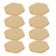 thumbnail image 2 of 8pcs Furniture Pad Hexagonal Furniture Slider For Carpet Chair Hardwood Floor, 2 of 3