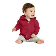 Precious Cargo® Infant Full-Zip Hooded Sweatshirt. Car78izh Red 18M