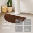 thumbnail image 3 of HOME WEAVERS Waterford Collection Cotton Slice Rug, 17" x 30", Chocolate, 3 of 5