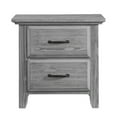 thumbnail image 5 of Oxford Baby Willowbrook 2-Drawer Nightstand, Graphite Gray, 5 of 5