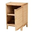 thumbnail image 3 of bali & pari Kiara Boho Nightstand, 1-Door, Natural, 3 of 8