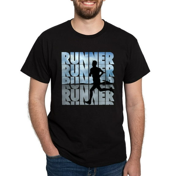 CafePress - Runner T Shirt - Men's Classic Graphic Cotton T-Shirt