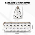 thumbnail image 4 of Xecao Dachshund Dog Print Leather Pencil Case -Stationery Bag Pen Holder for Work & Office, 4 of 5