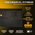 thumbnail image 4 of Laptop Gamer ASUS TUF F16 NVIDIA GeForce RTX 5070 8GB Intel Core i7 14650HX 32GB DDR5 SSD 1TB 16 FHD+ 165Hz Teclado Ingles Mouse, 4 of 5