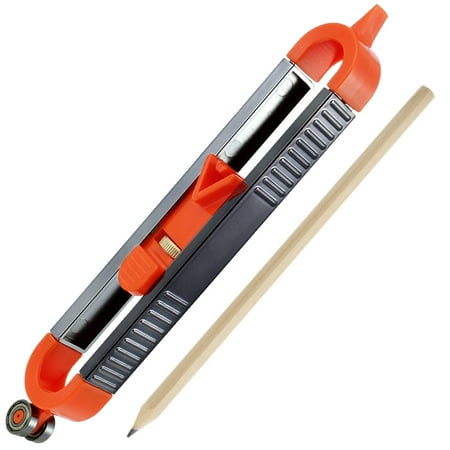 

Eummy Contour Gauge Adjustable Contour Profile Gauge with Lock Irregular Shape Copy Profile Duplicator Precise Outline Measuring Contour Ruler with Pencil for Corners Woodworking