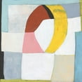 thumbnail image 2 of Fuchs, Jodi 26x26 White Modern Wood Framed Museum Art Print Titled - Mediterranean Abstract II, 2 of 4