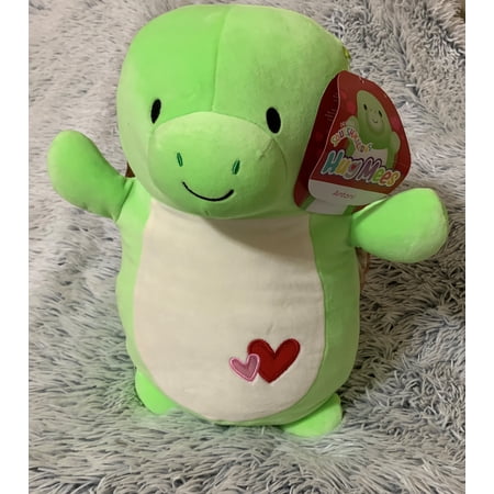 Squishmallows Official Kellytoys Plush 14 Inch Antoni the Turtle Valentine Edition Ultimate Soft Stuffed Toy
