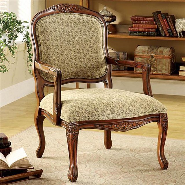 Quintus Chaise d'Appoint Traditionnelle&44; Chêne Antique