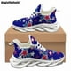 thumbnail image 1 of Zapatos planos Doginthehole con diseño de estrellas, para uso diario, para deportes al aire libre, para correr, antideslizantes, con cordones, talla 48, 1 of 6