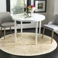 thumbnail image 2 of SAFAVIEH Soho Michelle Geometric Area Rug, Beige, 8' x 8' Round, 2 of 7