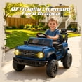 thumbnail image 2 of iYofe Ford Ford Bronco Raptor Electric Ride on Cars for Kids, 12V Powered Ride on Toys Truck with Remote Control, 4 Wheels, Spring Suspension, Blue, 2 of 7