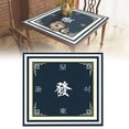 thumbnail image 2 of 29.5 x 29.5 inch Poker Mat, Thickness Portable Poker Table Top with Hemmed Edges,Water Repellent, Professional Casino Grade Poker Mat for Theme Party,Poker Night,Holiday Gatherings, 2 of 9