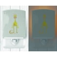 thumbnail image 2 of Caroline's Treasures BB5732CNL Alphabet G for Giraffe Ceramic Night Light, 6x4x3", multicolor, 2 of 2